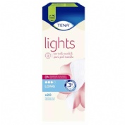 Absorbente incontinencia orina - tena lights liner long (20 unidades)