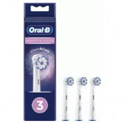 Cepillo dental electrico recargable oral-b sensitive clean recambio 3 unidades - oral-b sensitive cl