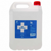 Agua destilada interapothek (1 envase 5000 ml)