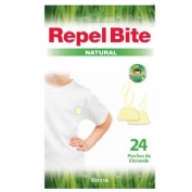 Repel bite natural parches ropa c/ citronella (24 aplicaciones)