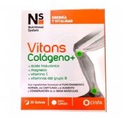 Ns vitans colageno+ (30 sobres limon)