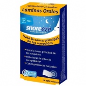 Snoreeze laminas orales 14 u