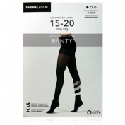 Panty compresion ligera - farmalastic (1 unidad talla l color negro)