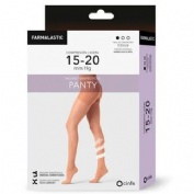 Panty compresion ligera - farmalastic (1 unidad talla l color camel)