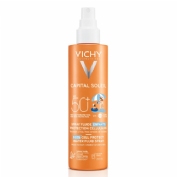 Capital soleil cell protect water fluid niños spf 50+ spray (1 envase 200 ml)