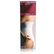 Faja - farmalastic algodon velcro (blanca t- 1)
