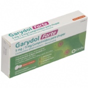 GARYDOL FORTE 5 MG/5 MG COMPRIMIDOS PARA CHUPAR , 20 comprimidos