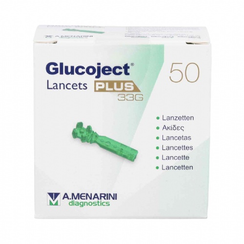 Glucoject lancets extra  50 lancetas 33 g