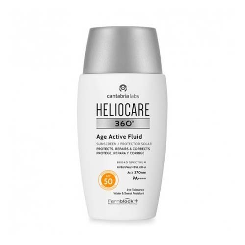 Heliocare 360º age active fluid protector solar protege repara y corrige  1 envase 50 ml