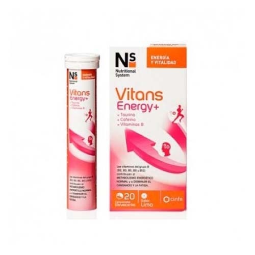 Vitans energy+ (20 comprimidos efervescente)