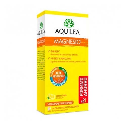 Aquilea magnesio comp efervescente (375 mg 28 comprimidos efervescentes)