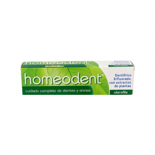 Homeodent cuidado completo dientes y encias (1 tubo 75 ml sabor clorofila)