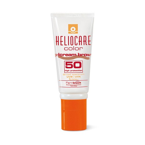 Heliocare color gelcrema spf 50 protector solar (brown 50 ml)
