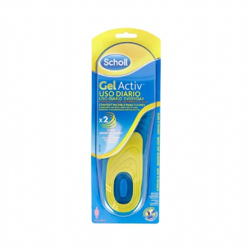 Dr scholl gelactiv uso diario  mujer 1 par
