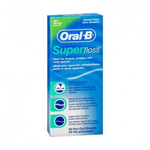 ORAL-B SUPERFLOSS - SEDA DENTAL (50 U)