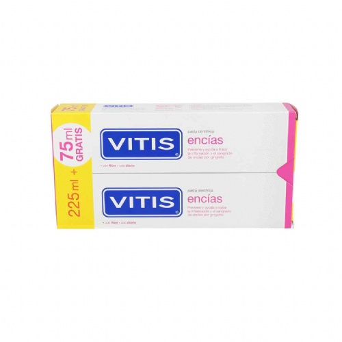 Vitis encias pasta dentifrica + colutorio (2 envases 150 ml + 1 envase 30 ml)
