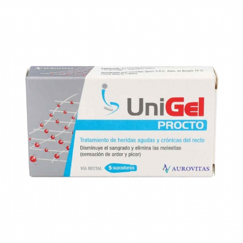 Unigel procto (5 supositorios)