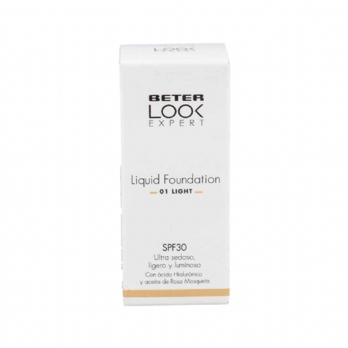 Maquillaje facial beter liquid foundation  sweet nude
