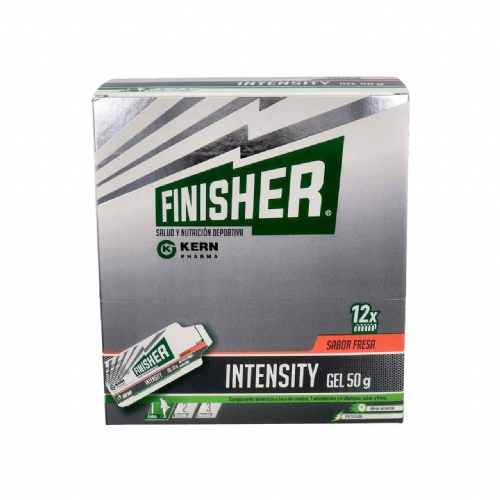Finisher intensity gel (12 sobres 50 g sabor fresa)