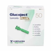 Glucoject lancets extra  50 lancetas 33 g
