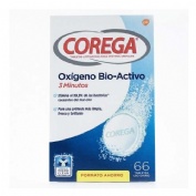 Corega oxigeno bio-activo - limpieza protesis dental (66 tabletas)