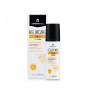 Heliocare 360º spf 50+ color gel oil-free - protector solar (1 envase 50 ml color bronze)