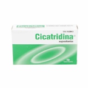Cicatridina supositorios (5 mg 10 u)