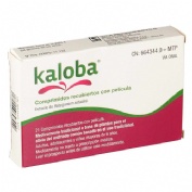 KALOBA COMPRIMIDOS RECUBIERTOS CON PELICULA , 21 comprimidos