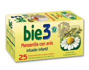 Bio3 manzanilla con anis (25 filtros 1,4 g)